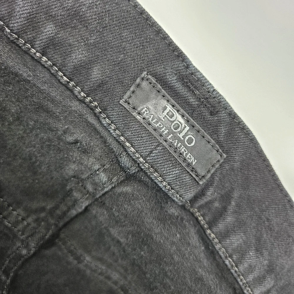 Polo Ralph Lauren Jeans Mens 50 x‎ 30 Hampton Relaxed Straight Casual Black